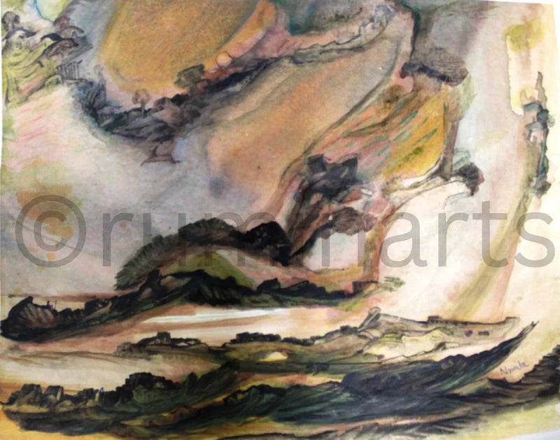 Advent of Storm, Size-11×14 Inch