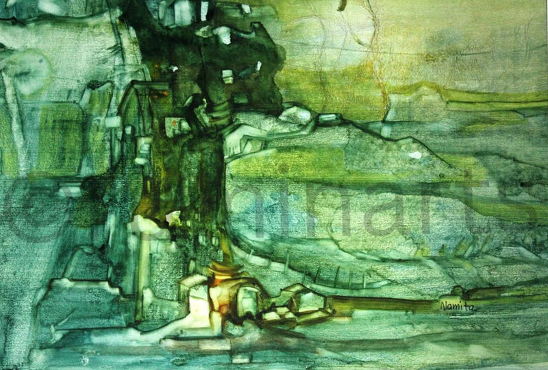 Northen Lights, Size-16×11 Inch