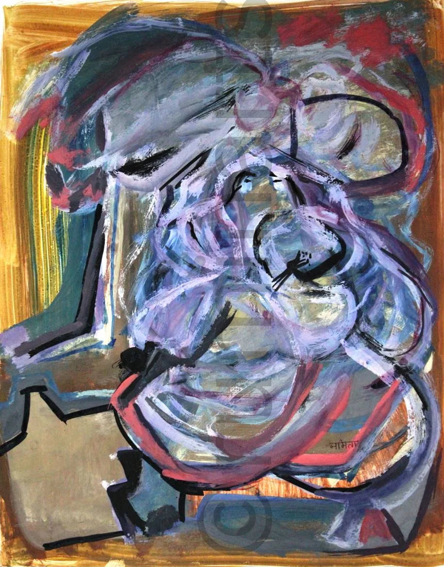 Poking into Confused mind, Size-11×14 Inch