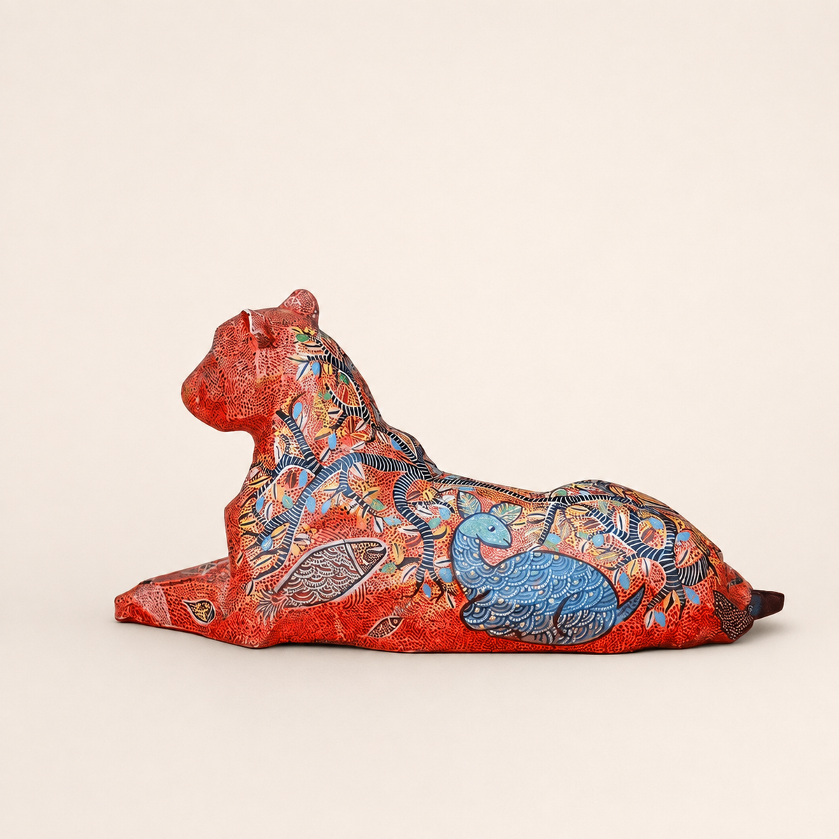 Red Baagh - Rumin Arts Collection