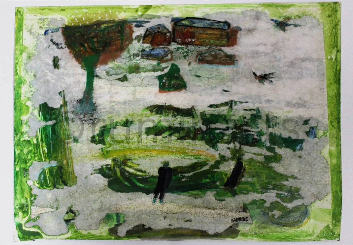 Green is therapy, Size-11×14 Inch