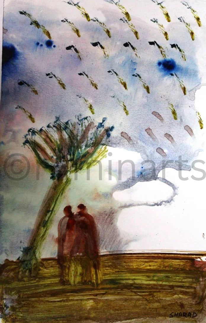 Monsoon, Size-7×11 Inch