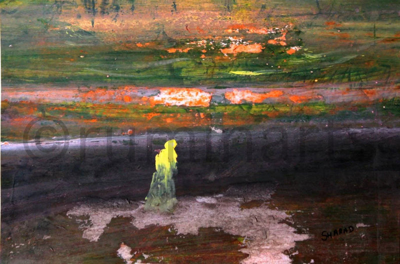 Seeing Self via Reflection, Size- 7×11 Inch