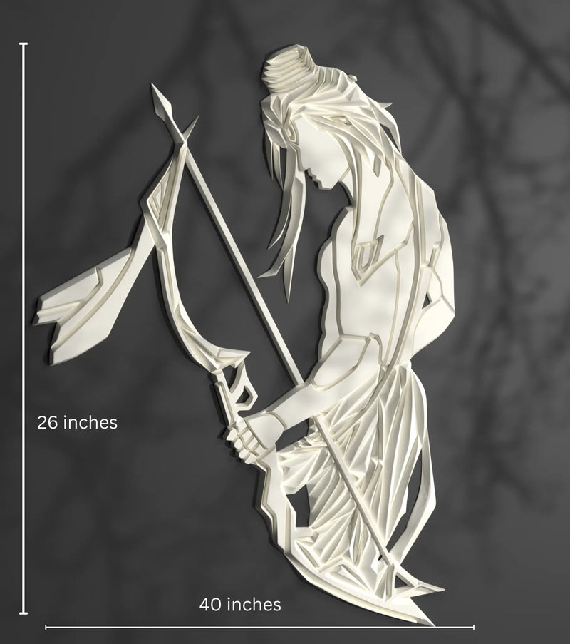 Shree Ram Ji Abstract Modern Wall-art Gallery by The Workshop