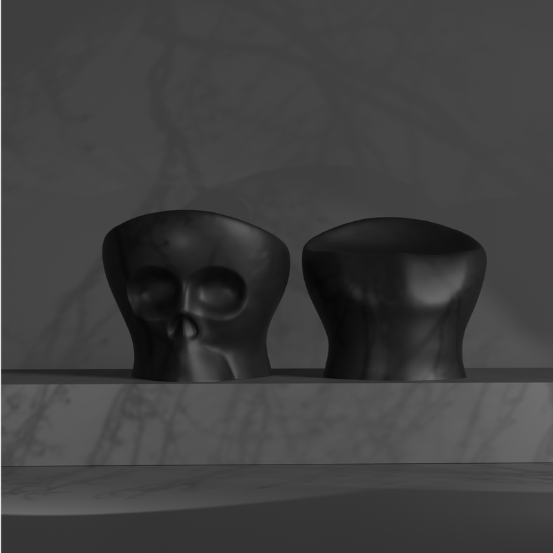 Skull-shaped chair Gallery by The Workshop