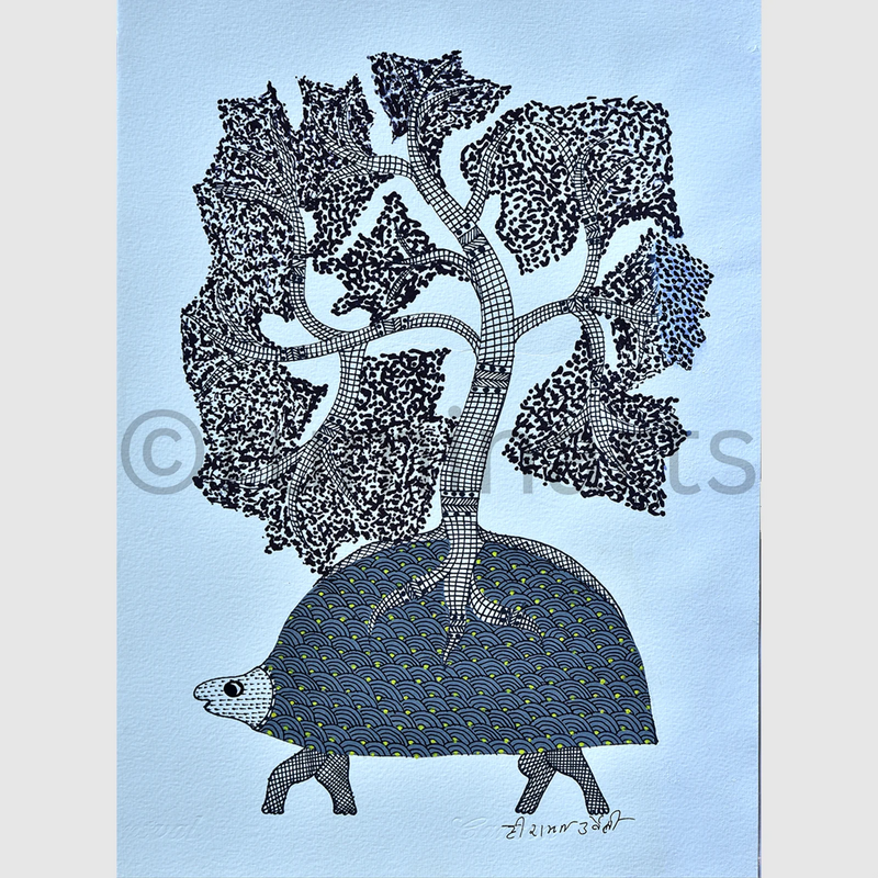 Moving life, Size-15×11 Inch