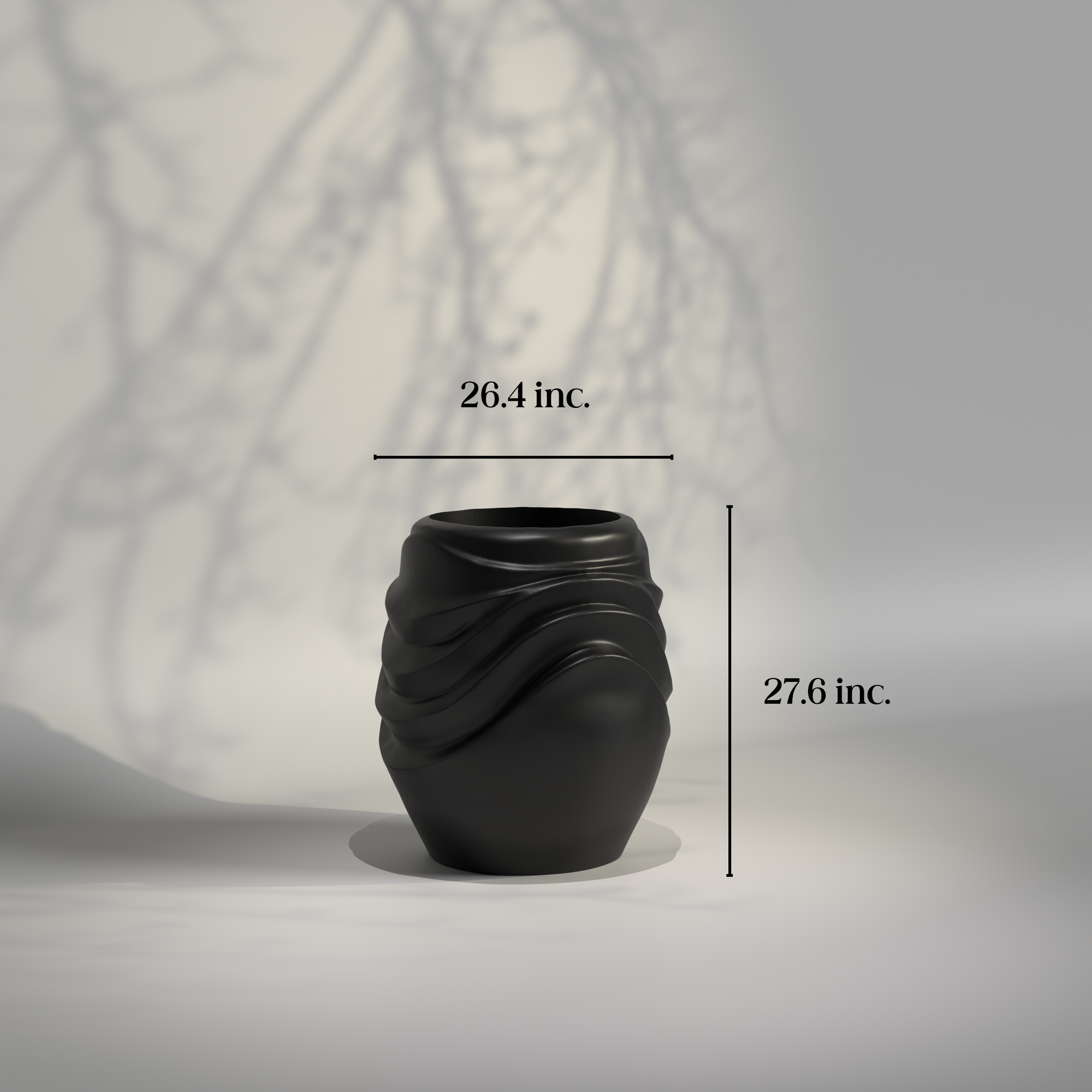 Wavesum | Modern FRP Planter