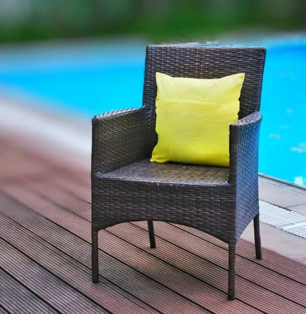 Hand Painted Tiger Yellow Cushion Cover