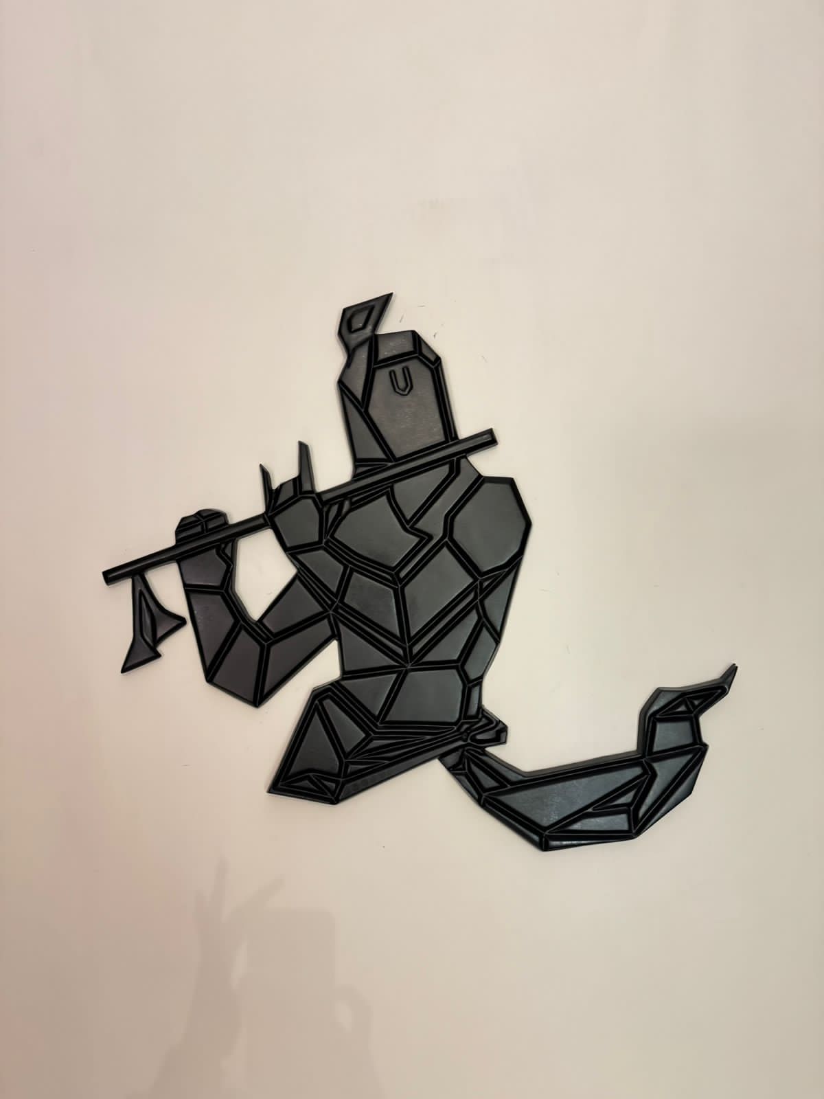 Shree Krishna Polygon Wall-art– Gallery by theworkshop