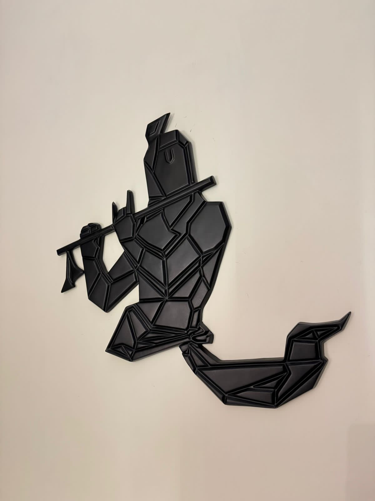 Shree Krishna Polygon Wall-art– Gallery by theworkshop
