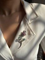 Victorian Rose Brooch