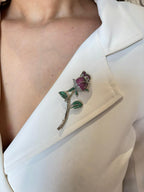 Victorian Rose Brooch