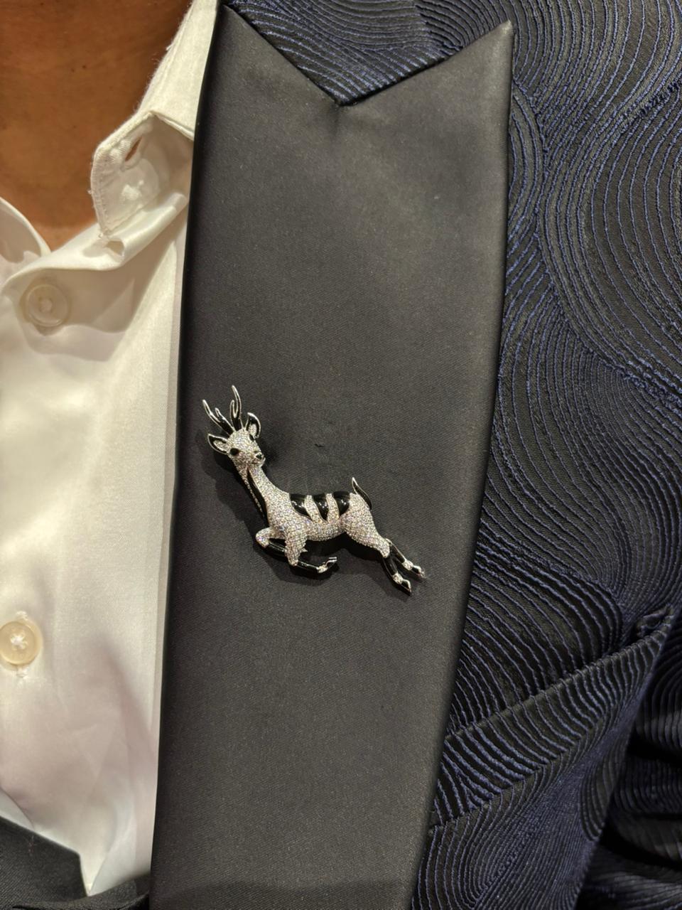 Silver Sovereign Brooch