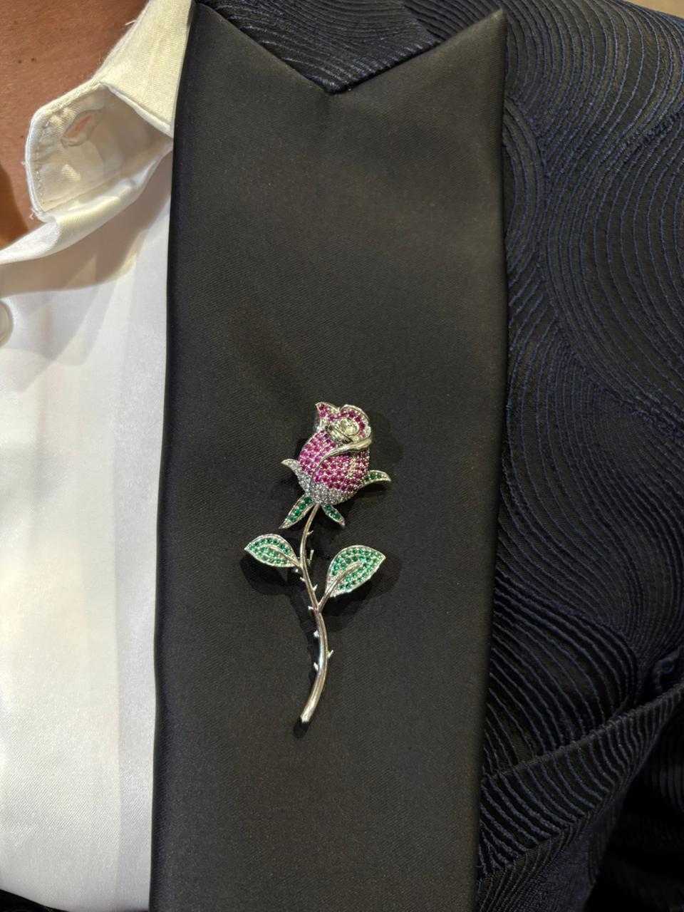 Victorian Rose Brooch
