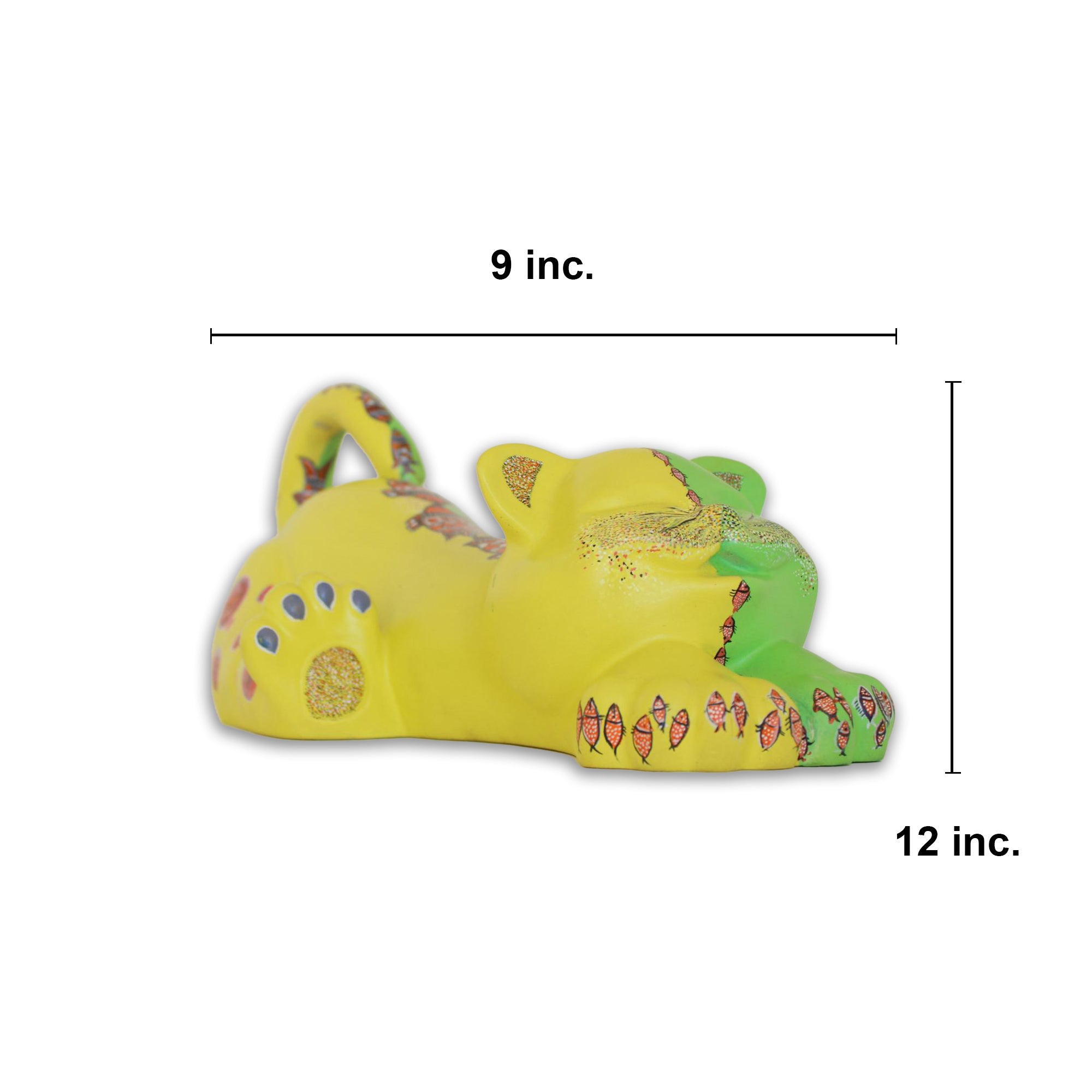 Yellow Cat - Rumin Arts Collection