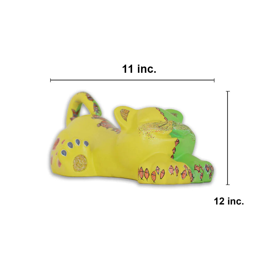 Yellow Cat - Rumin Arts Collection