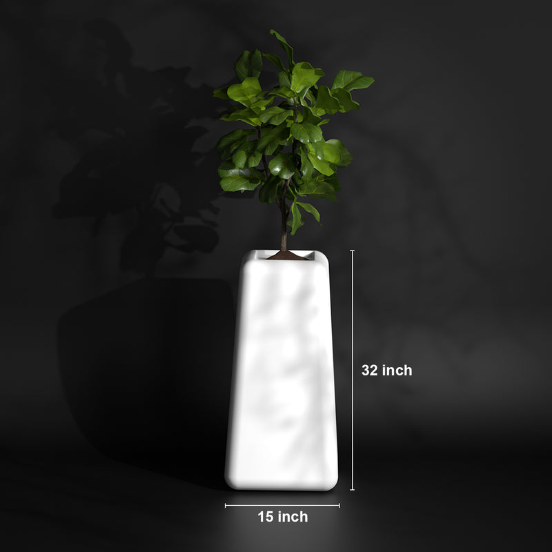Banum Tall | Modern FRP Planter | 32 Inch