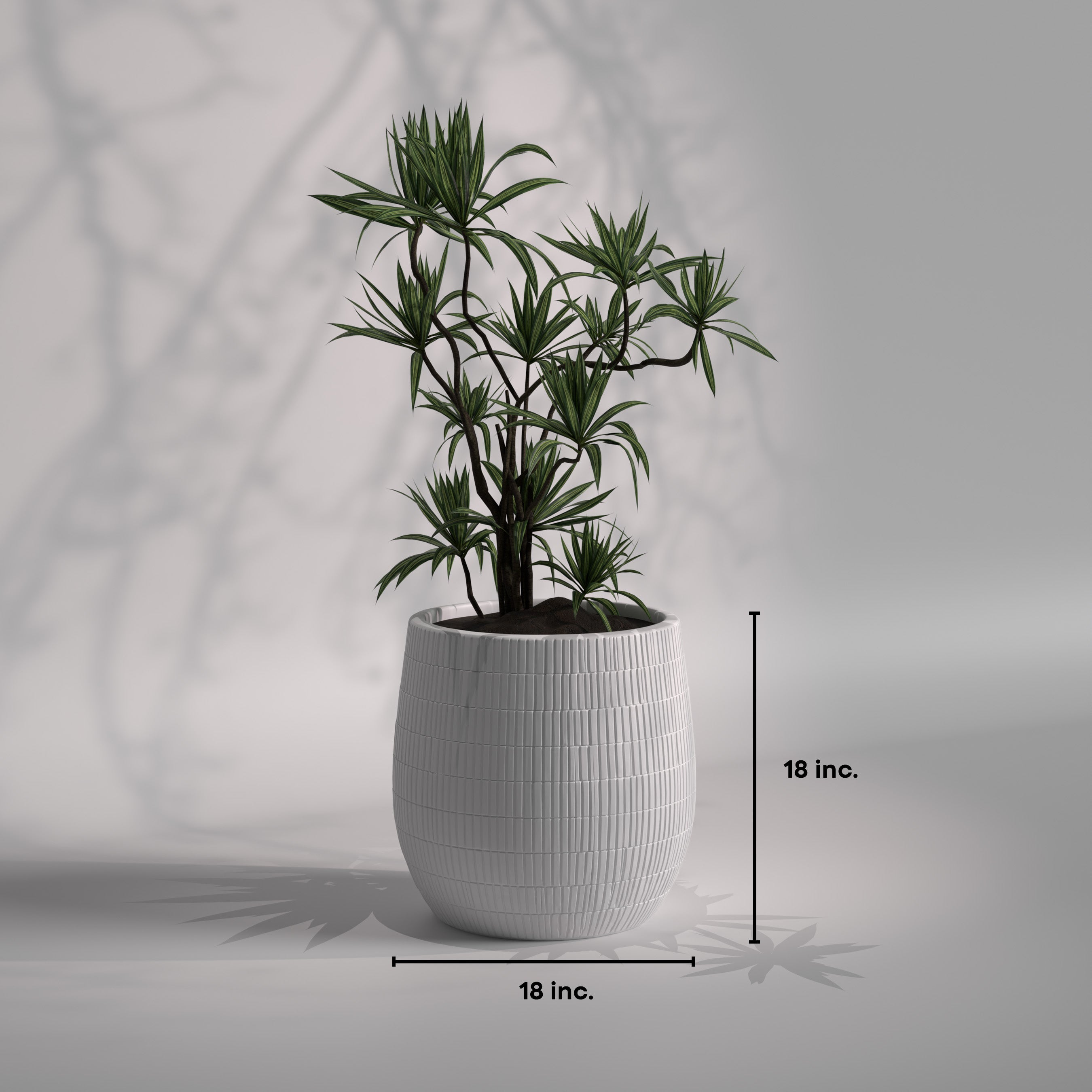 Tacto Planter | Modern FRP Planter