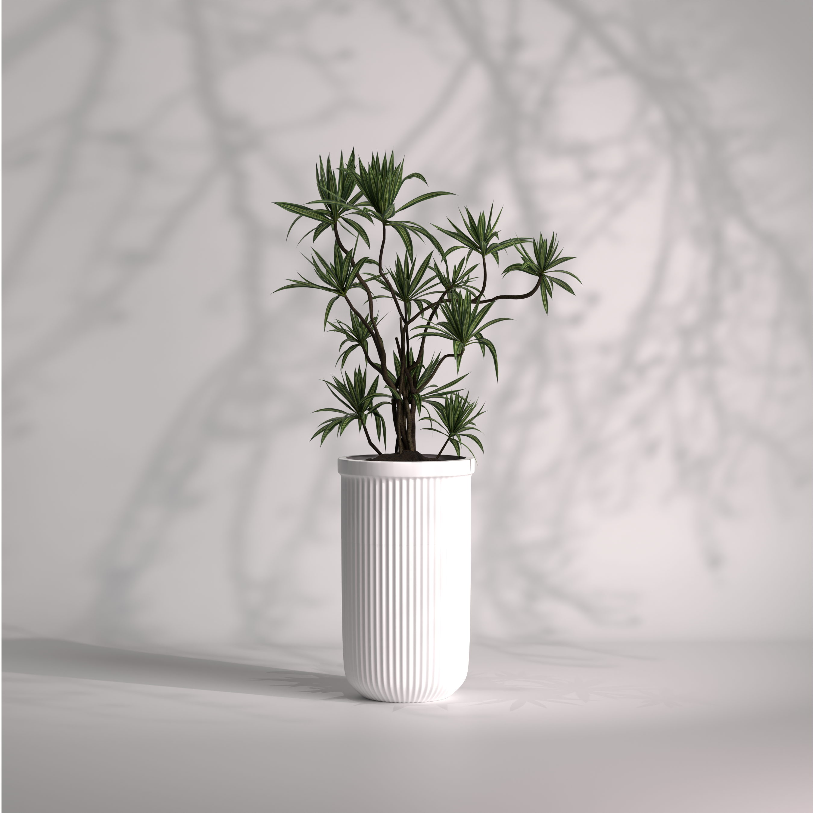 Linaro polo S - Desk Planter | FRP Planter