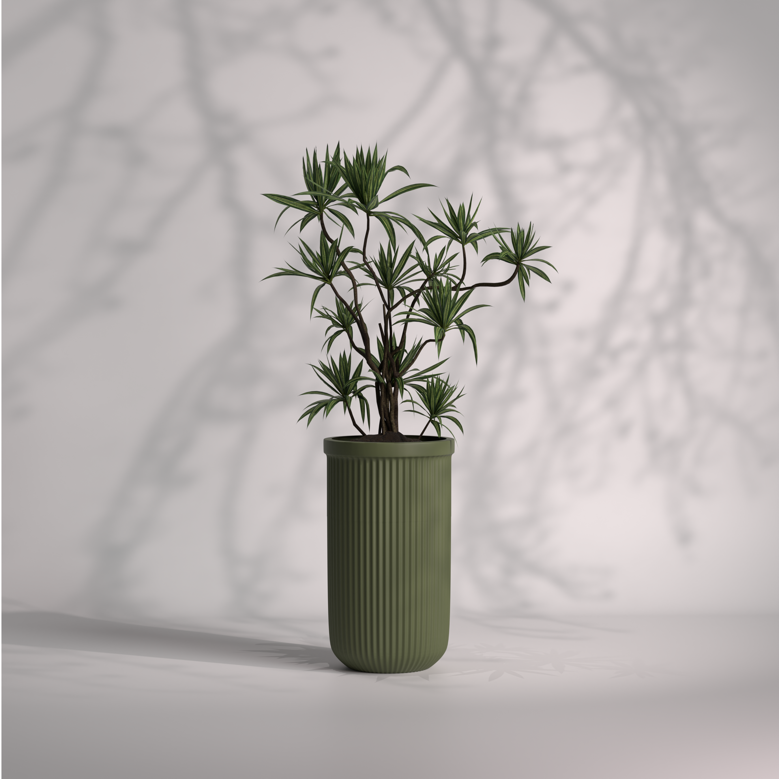 Linaro polo S - Desk Planter | FRP Planter