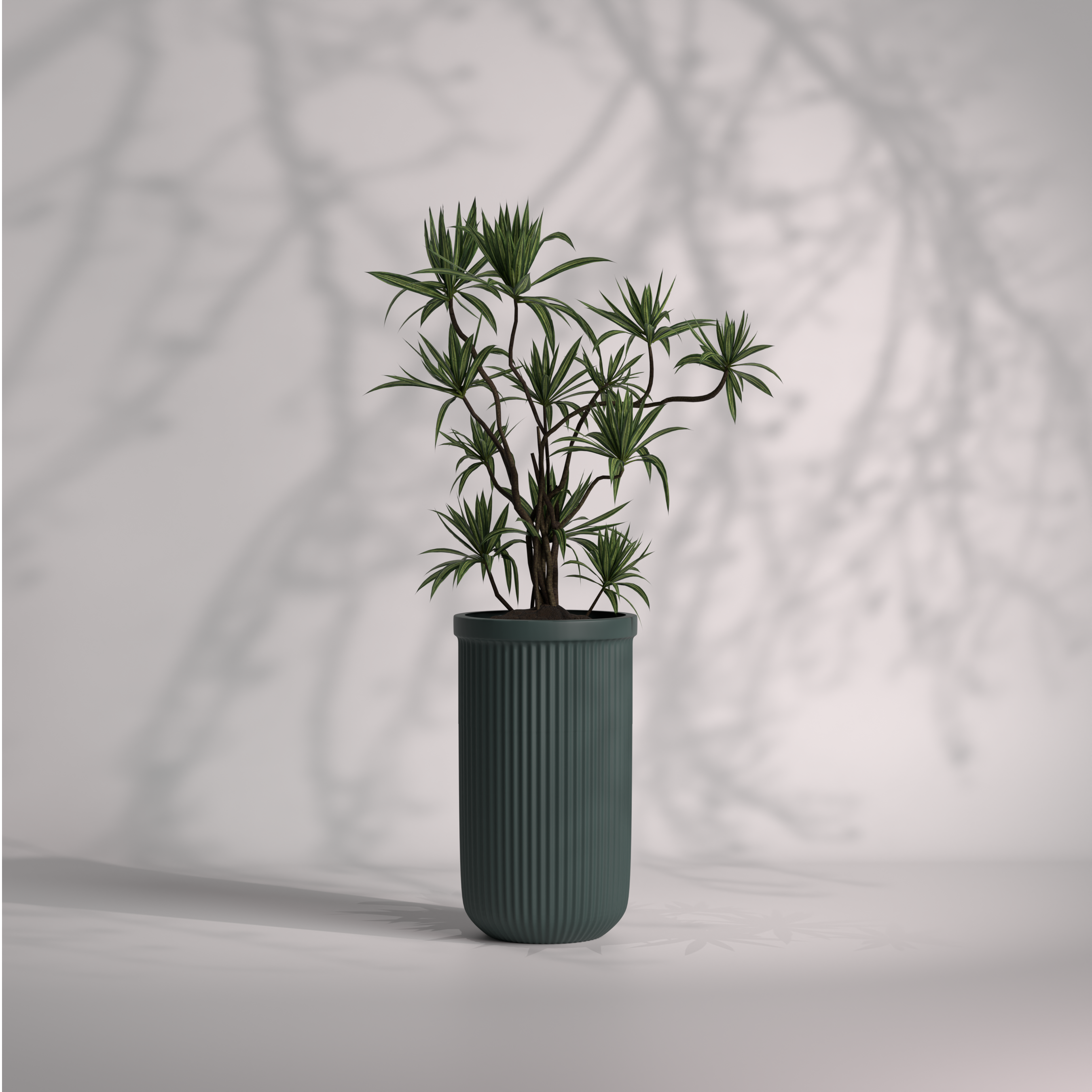 Linaro polo S - Desk Planter | FRP Planter