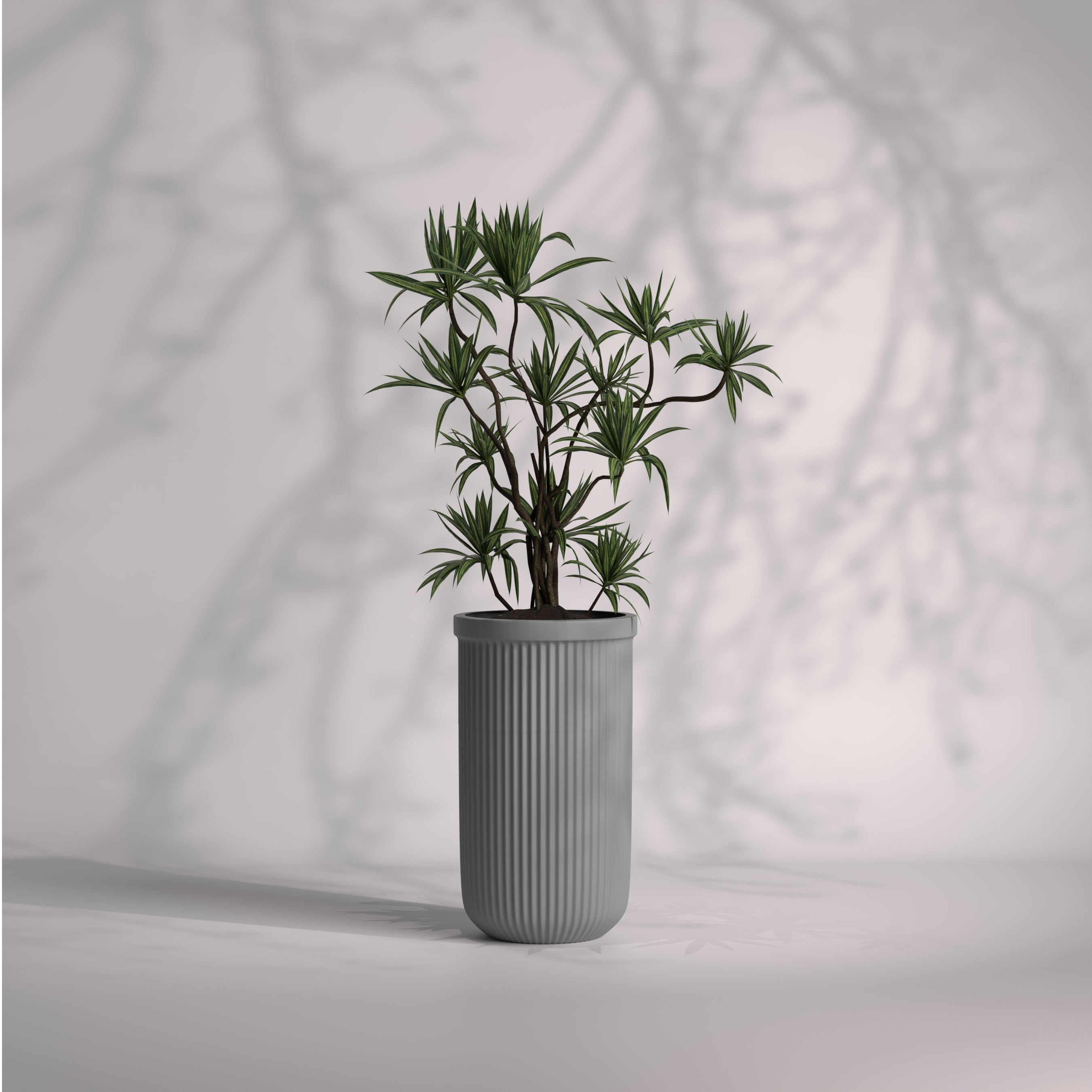 Linaro polo S - Desk Planter | FRP Planter