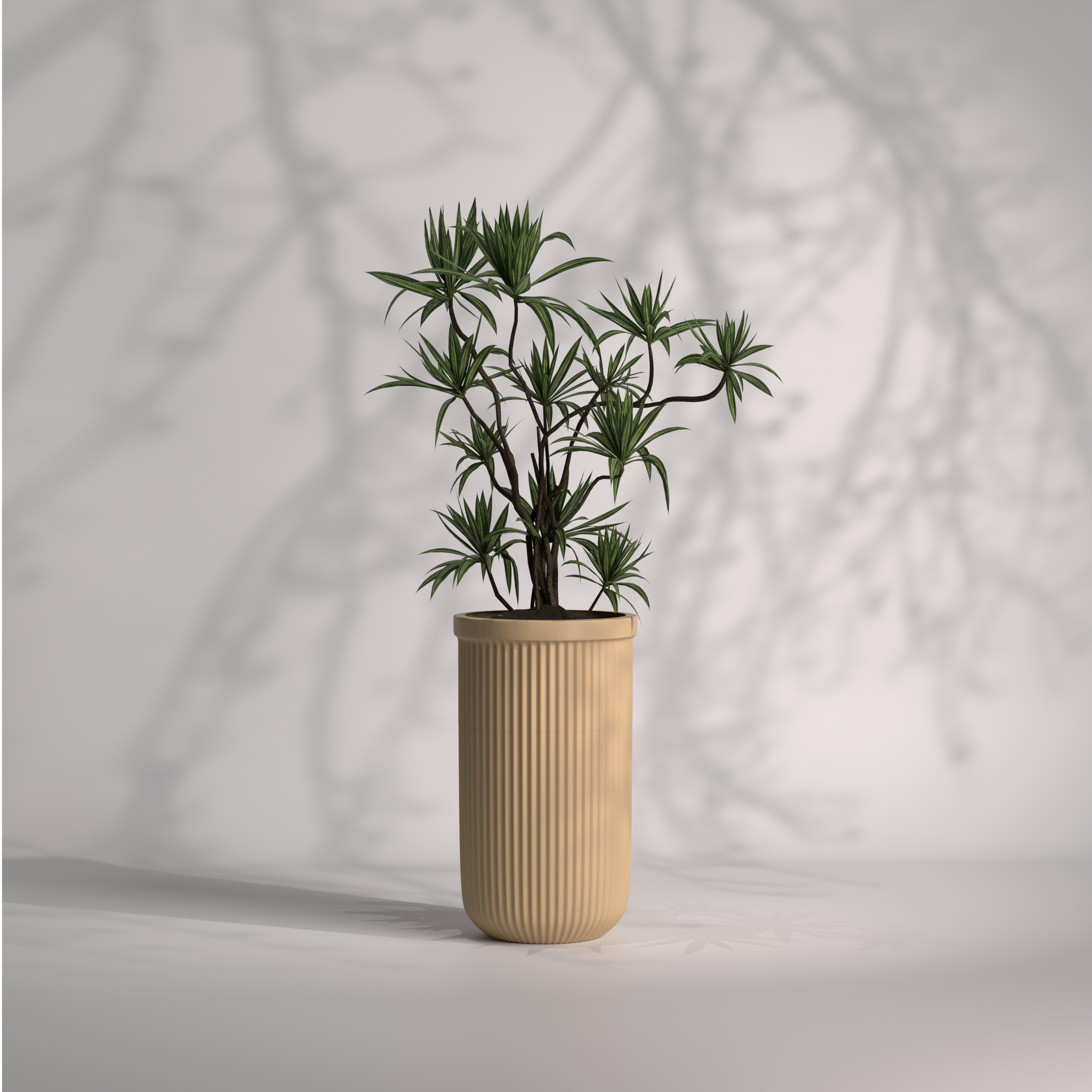 Linaro polo S - Desk Planter | FRP Planter