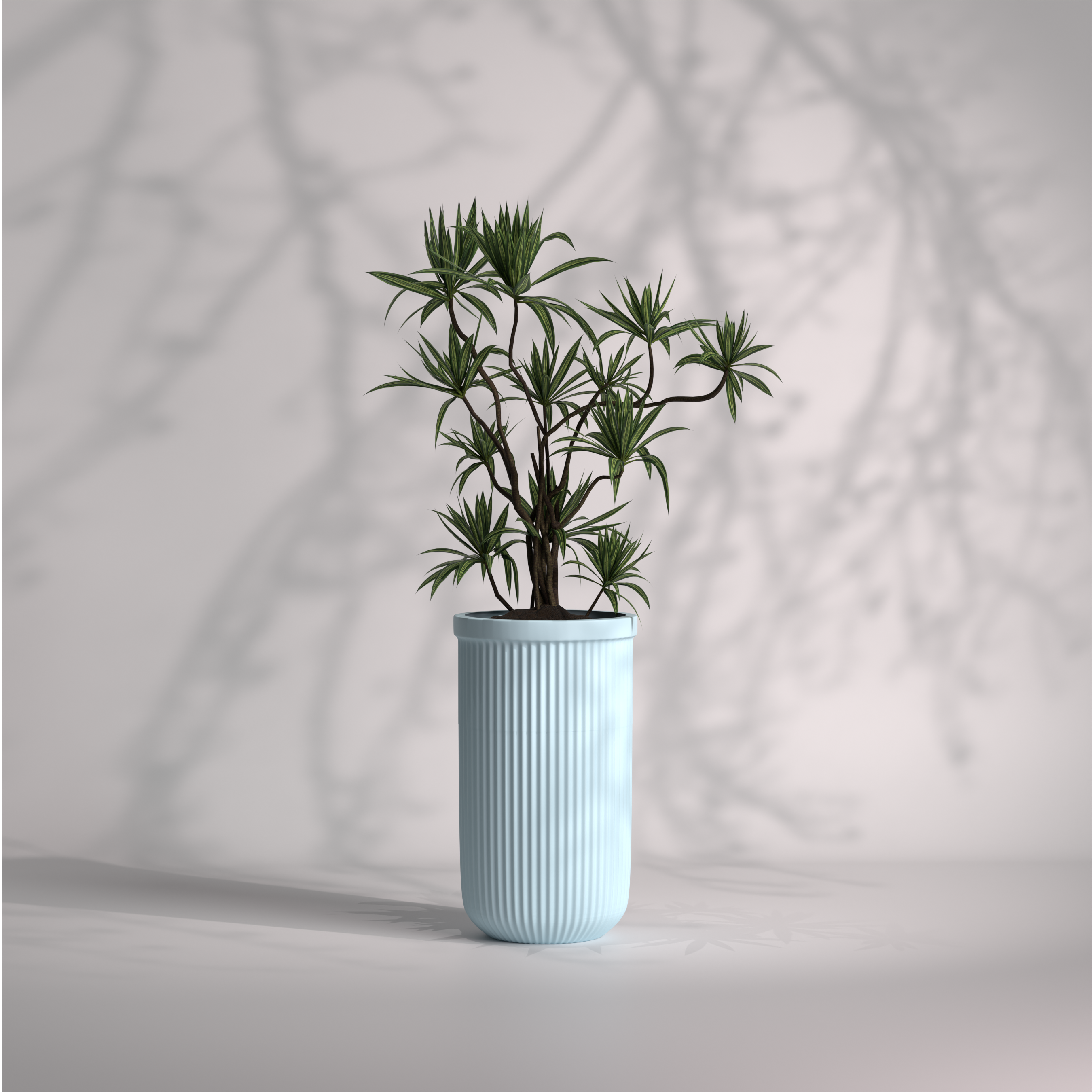 Linaro polo S - Desk Planter | FRP Planter