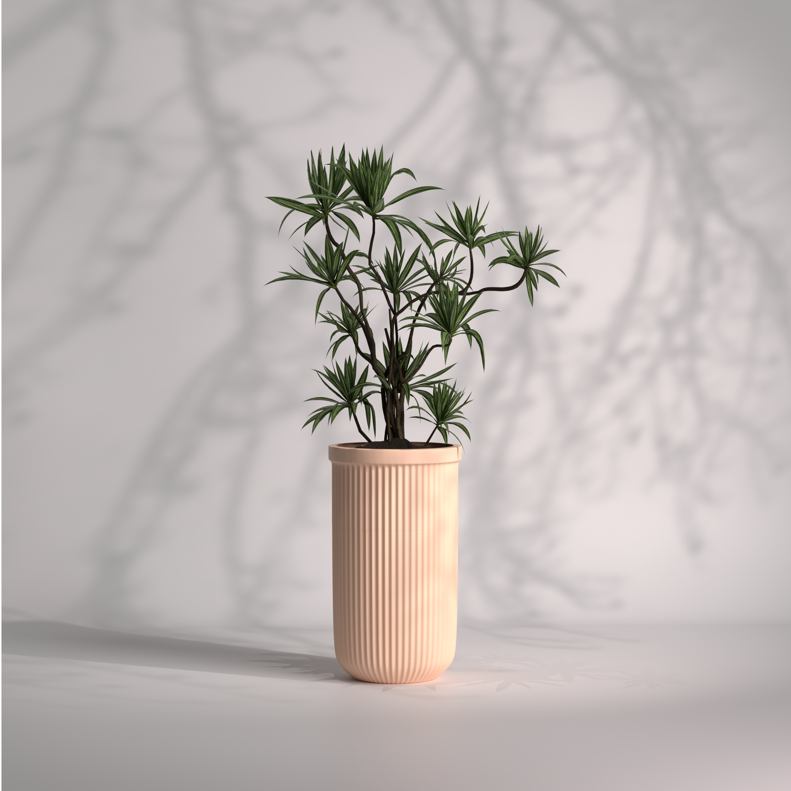 Linaro polo S - Desk Planter | FRP Planter