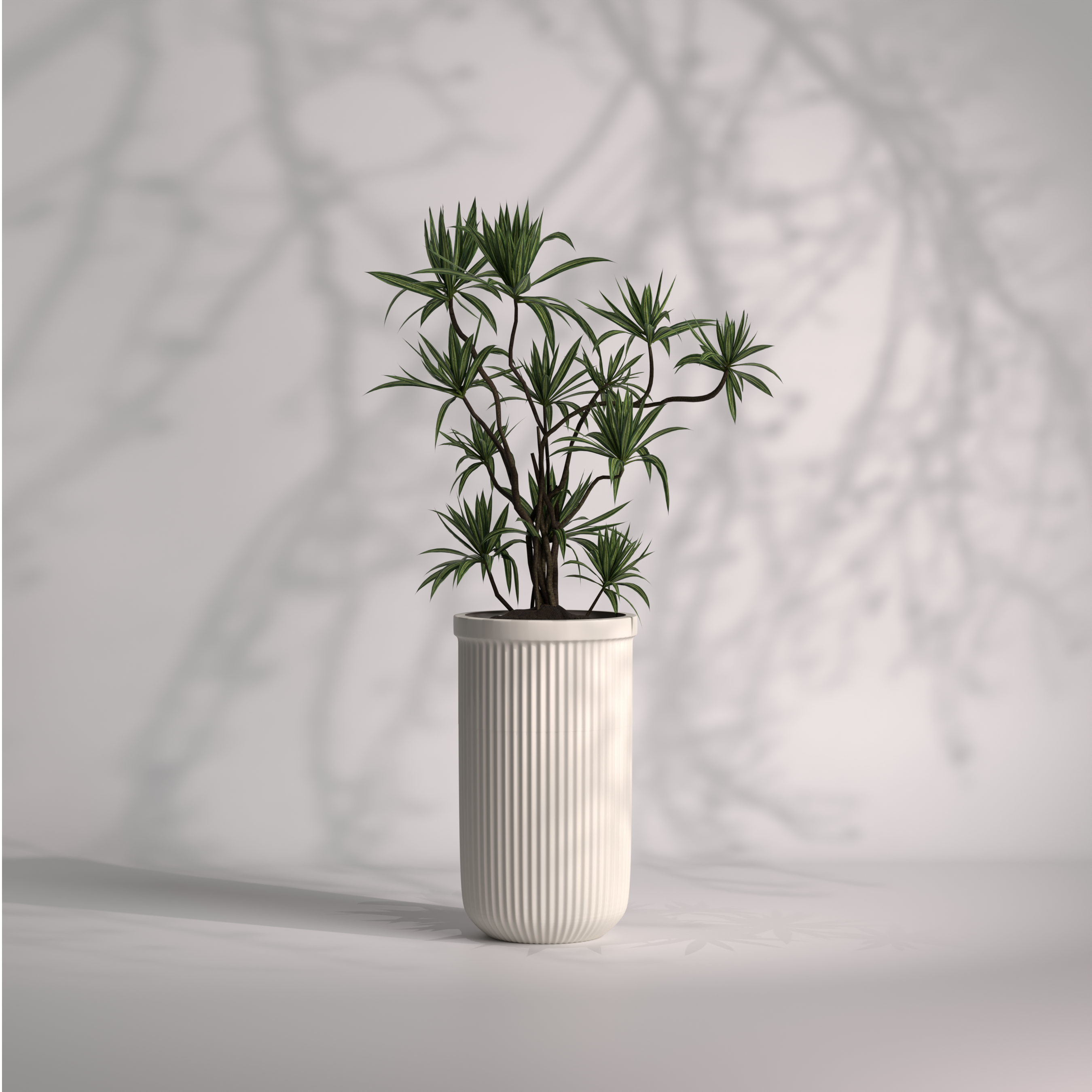 Linaro polo S - Desk Planter | FRP Planter