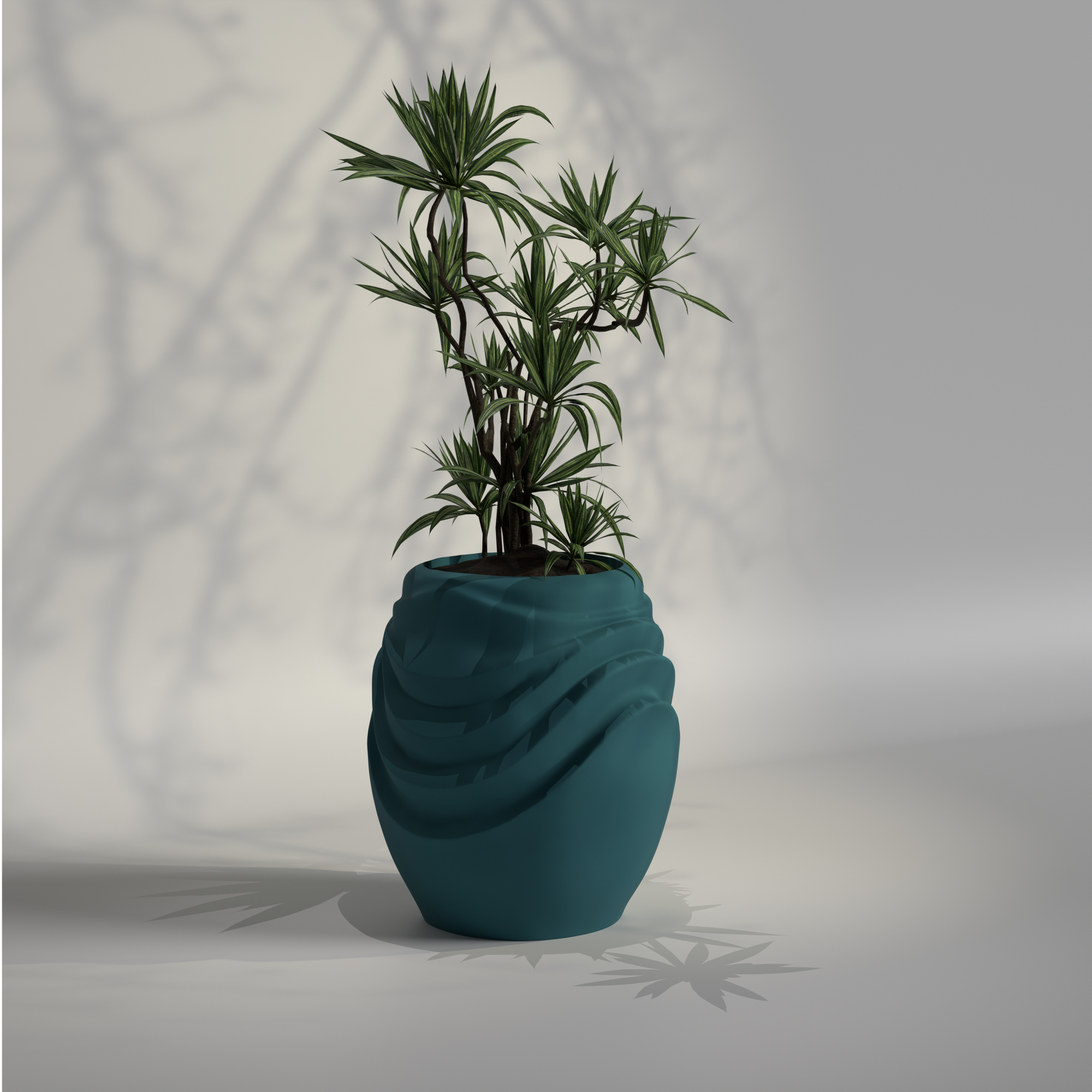 Wavesum | Modern FRP Planter