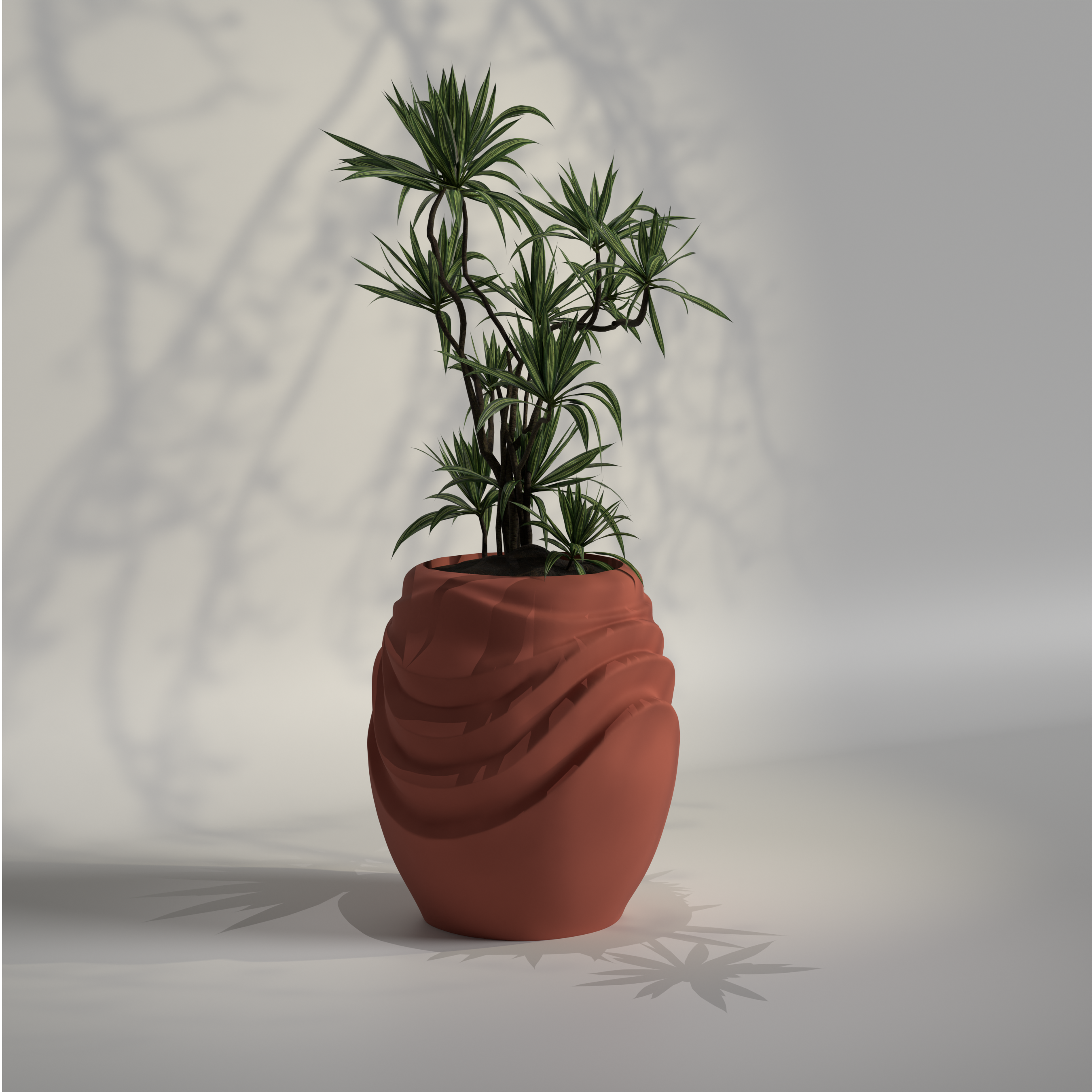 Wavesum - M | Modern FRP Planter