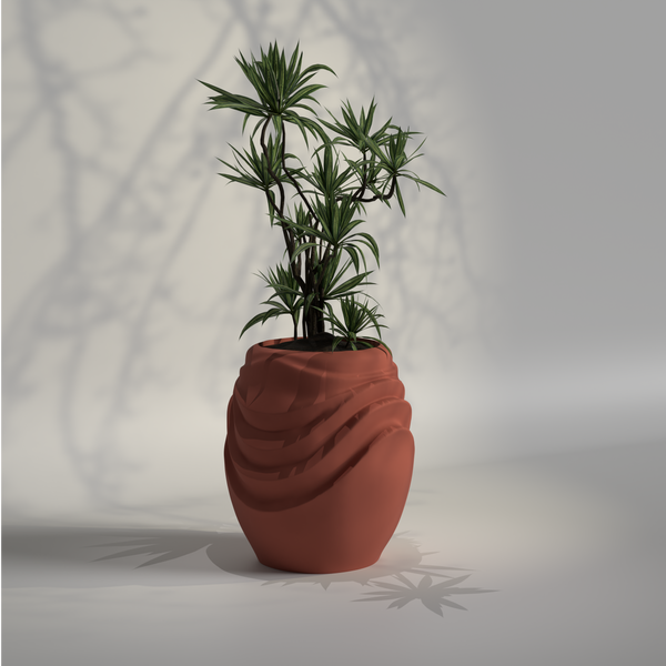 Wavesum | Modern FRP Planter