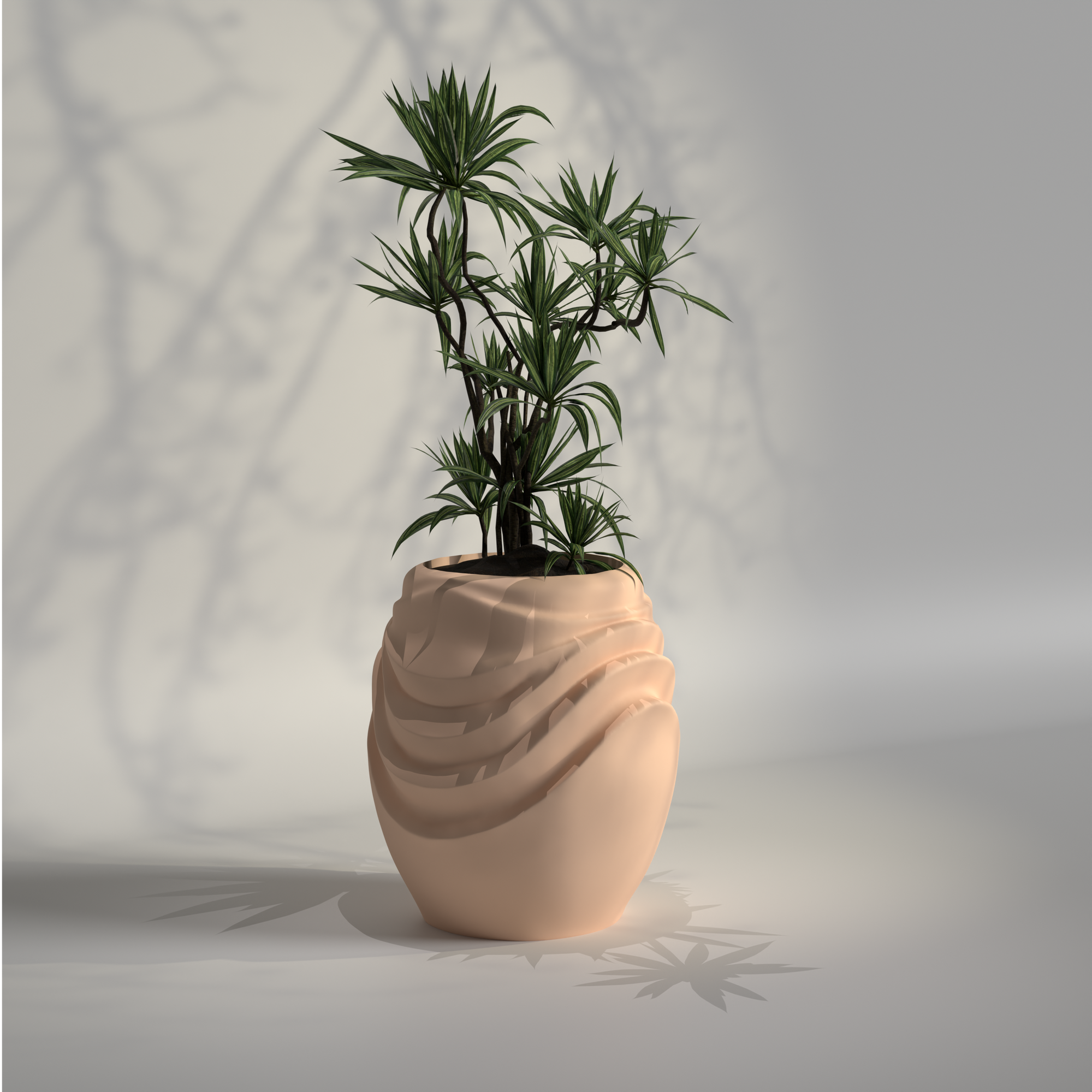 Wavesum | Modern FRP Planter