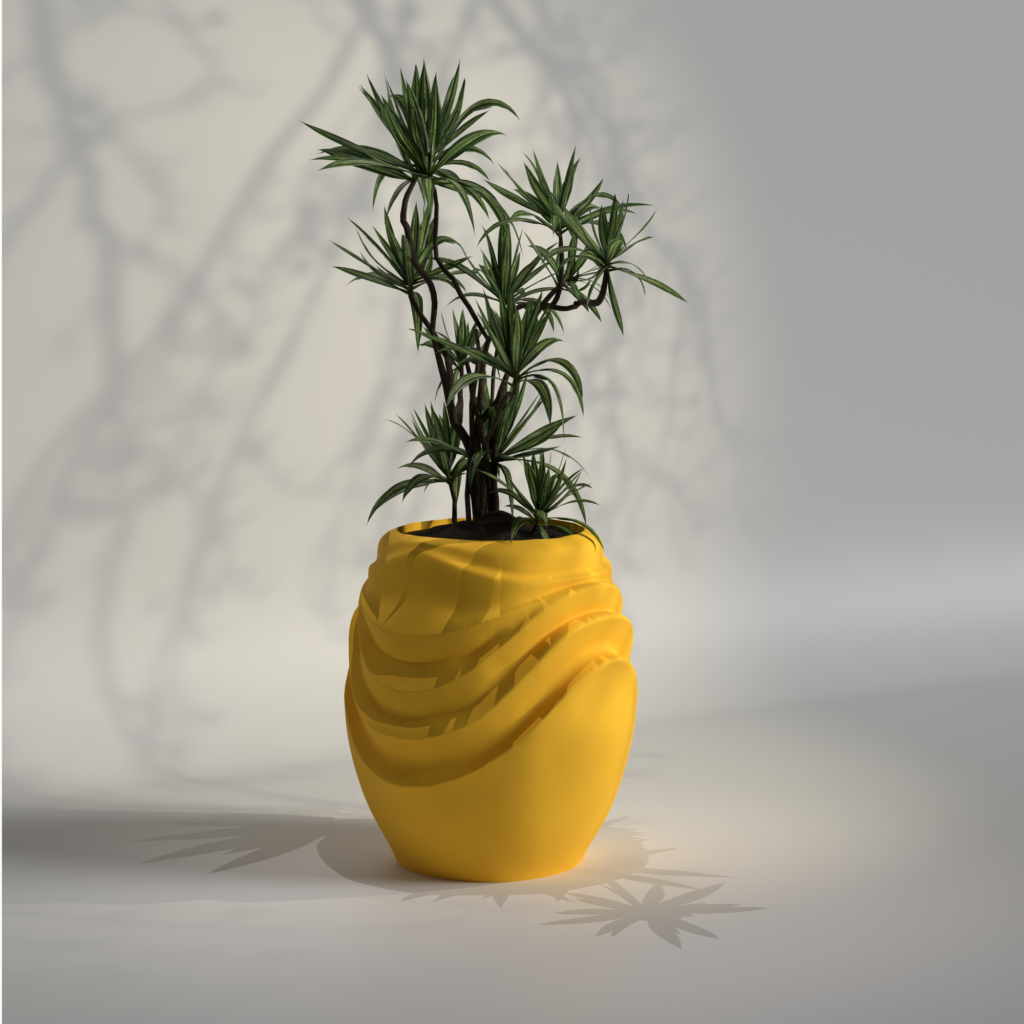 Wavesum | Modern FRP Planter