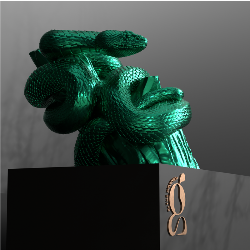 Pit Viper |snake| Sculpture