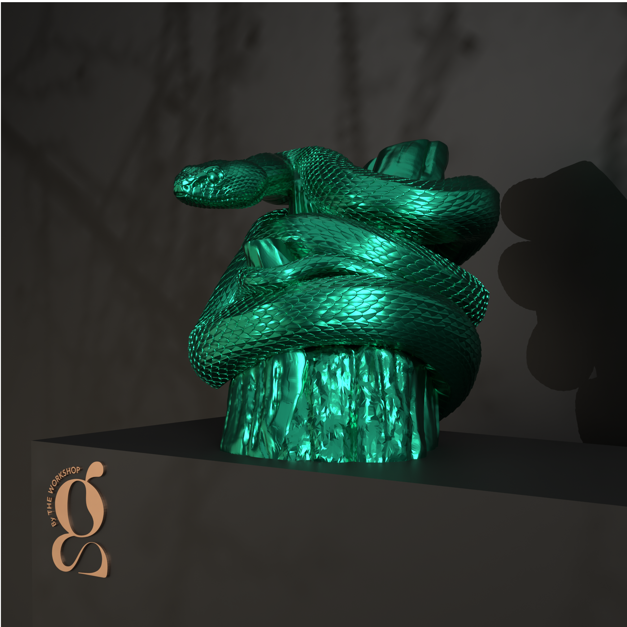 Pit Viper |snake| Sculpture