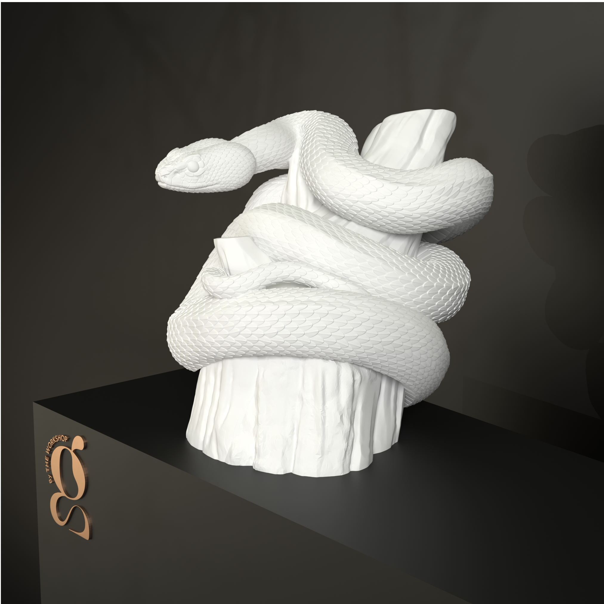 Pit Viper |snake| Sculpture
