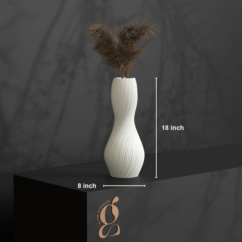 Swirl Twist S | Small Size FRP Plant Pot