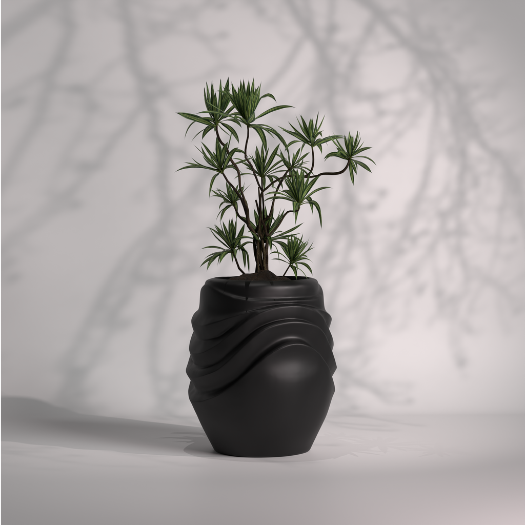 Wavesum - M | Modern FRP Planter