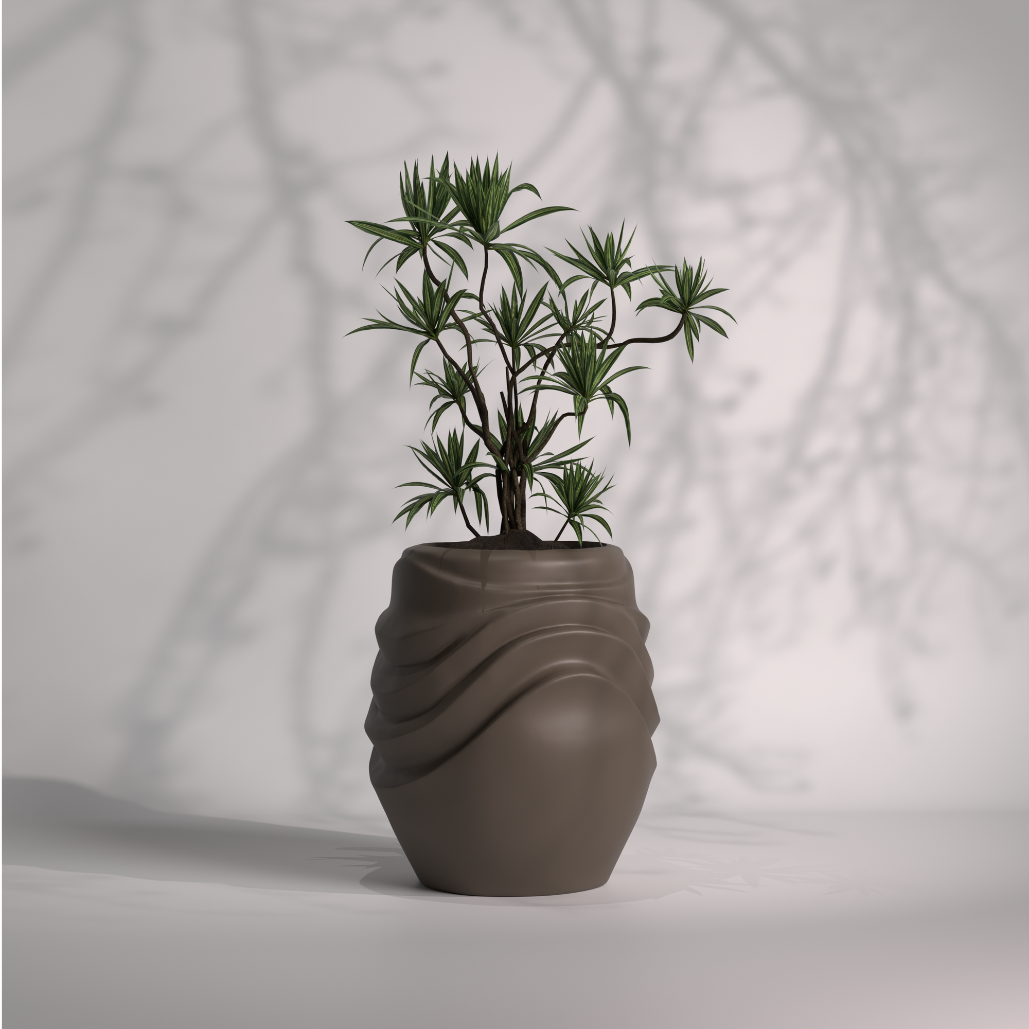 Wavesum - M | Modern FRP Planter