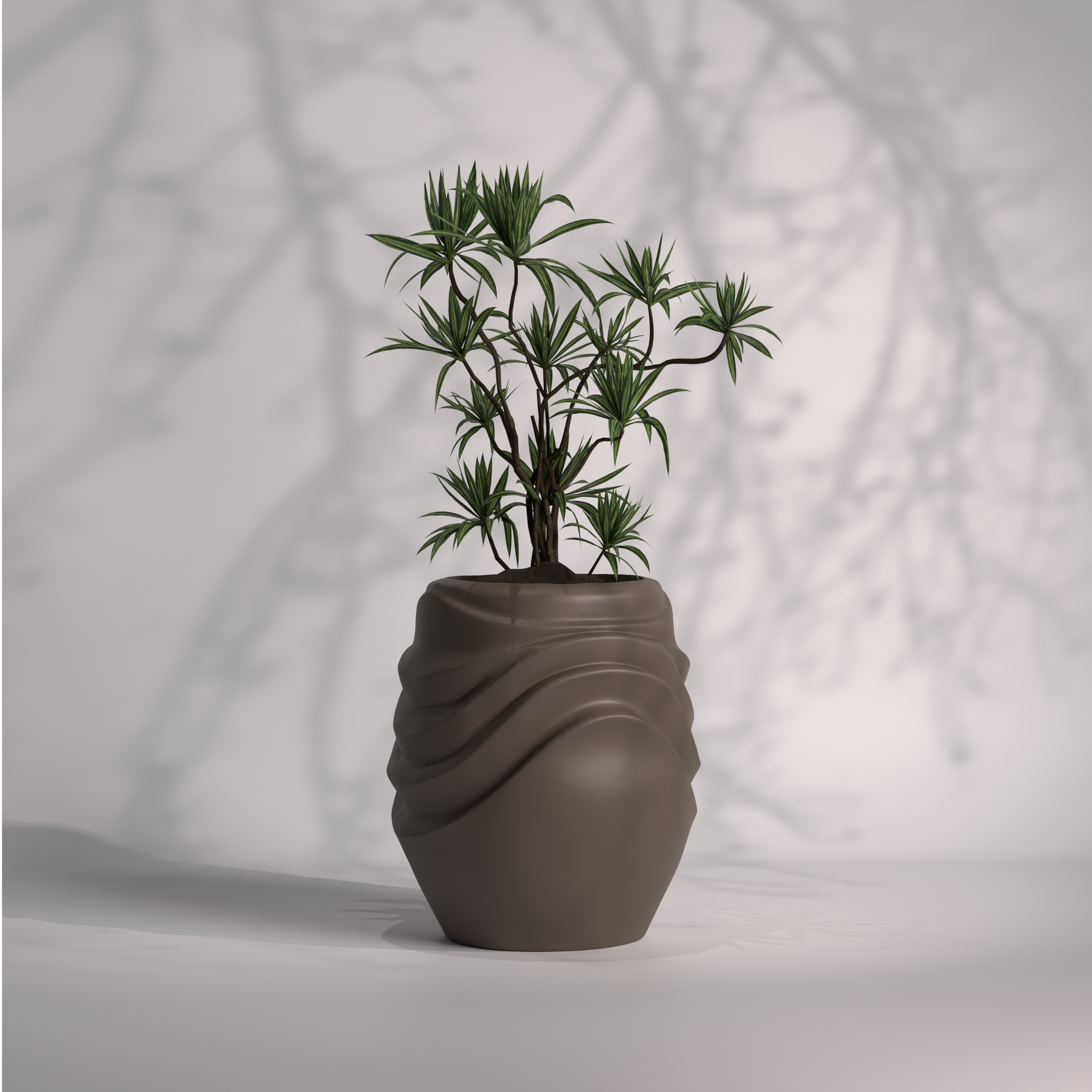 Wavesum - M | Modern FRP Planter
