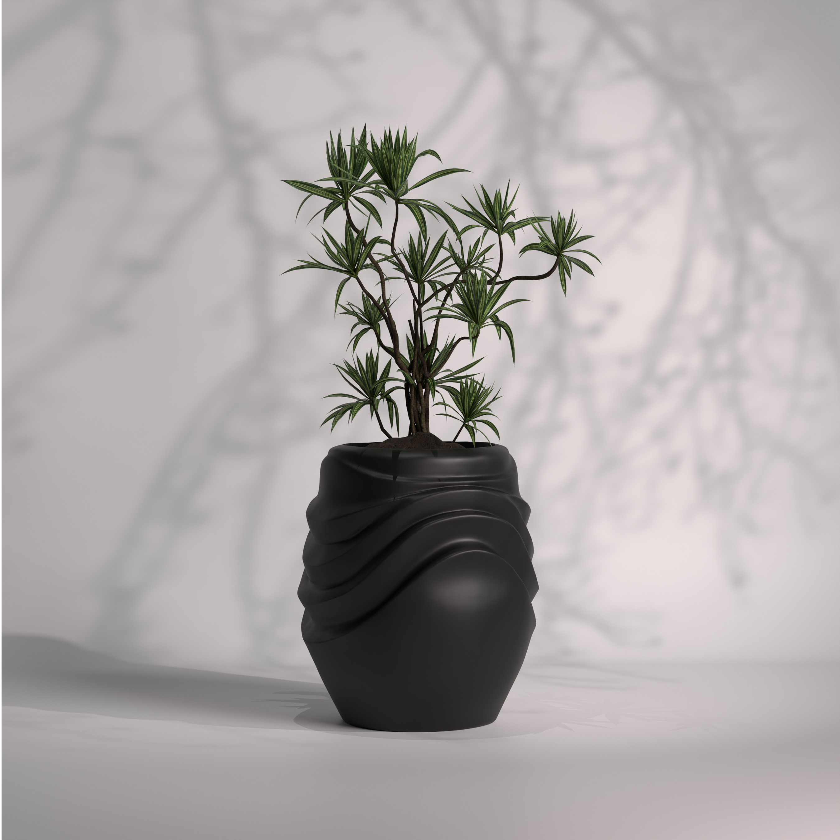 Wavesum - M | Modern FRP Planter