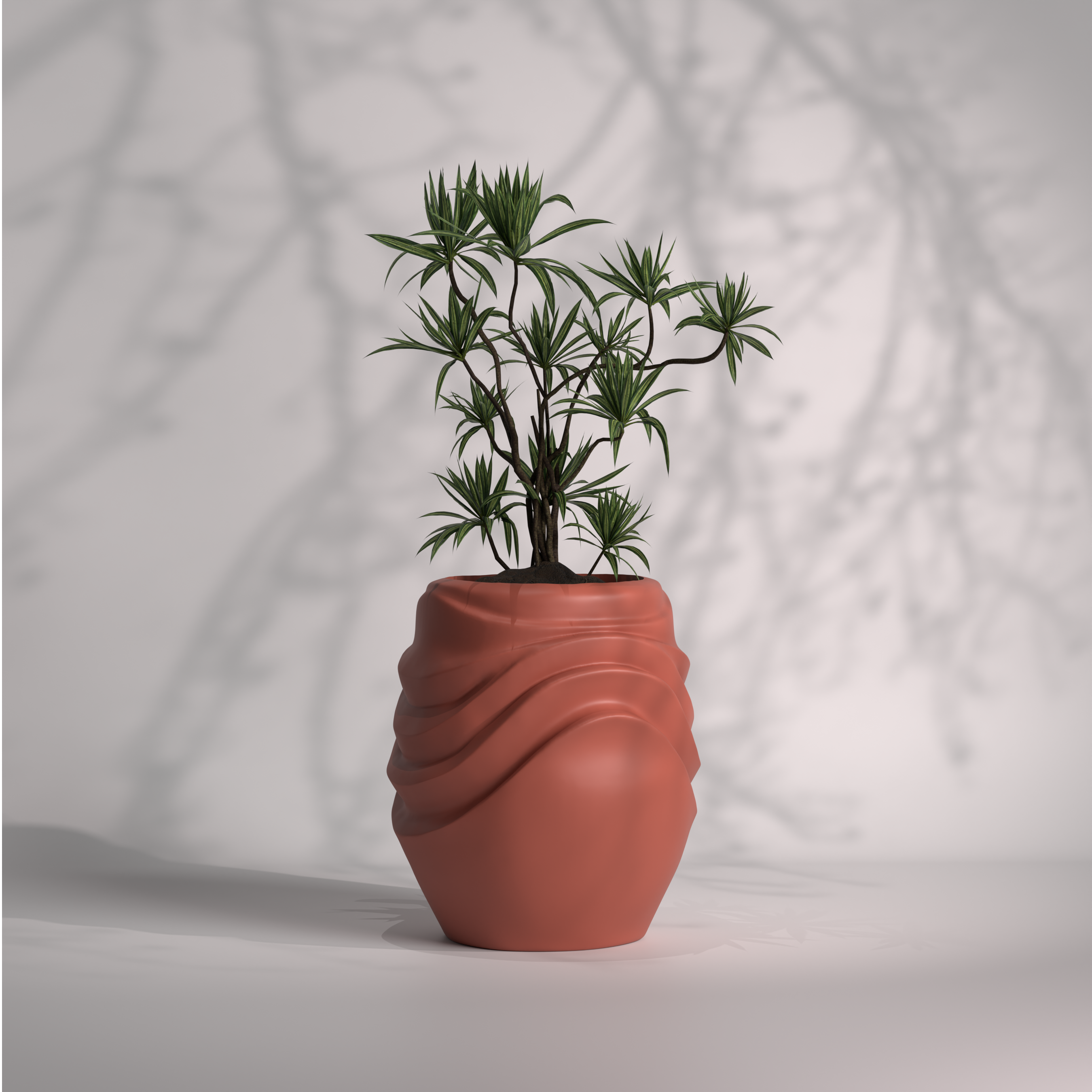 Wavesum - M | Modern FRP Planter
