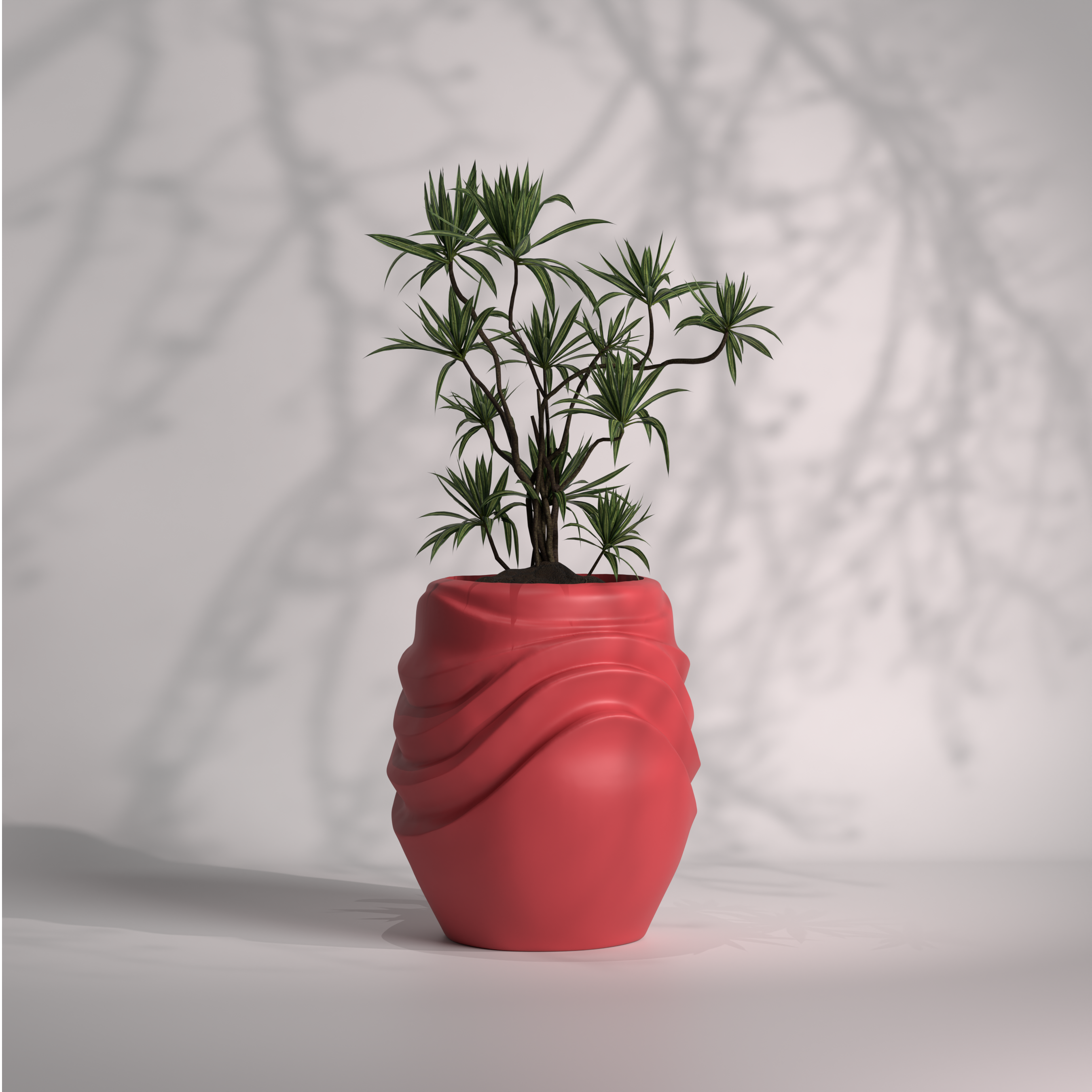 Wavesum - M | Modern FRP Planter