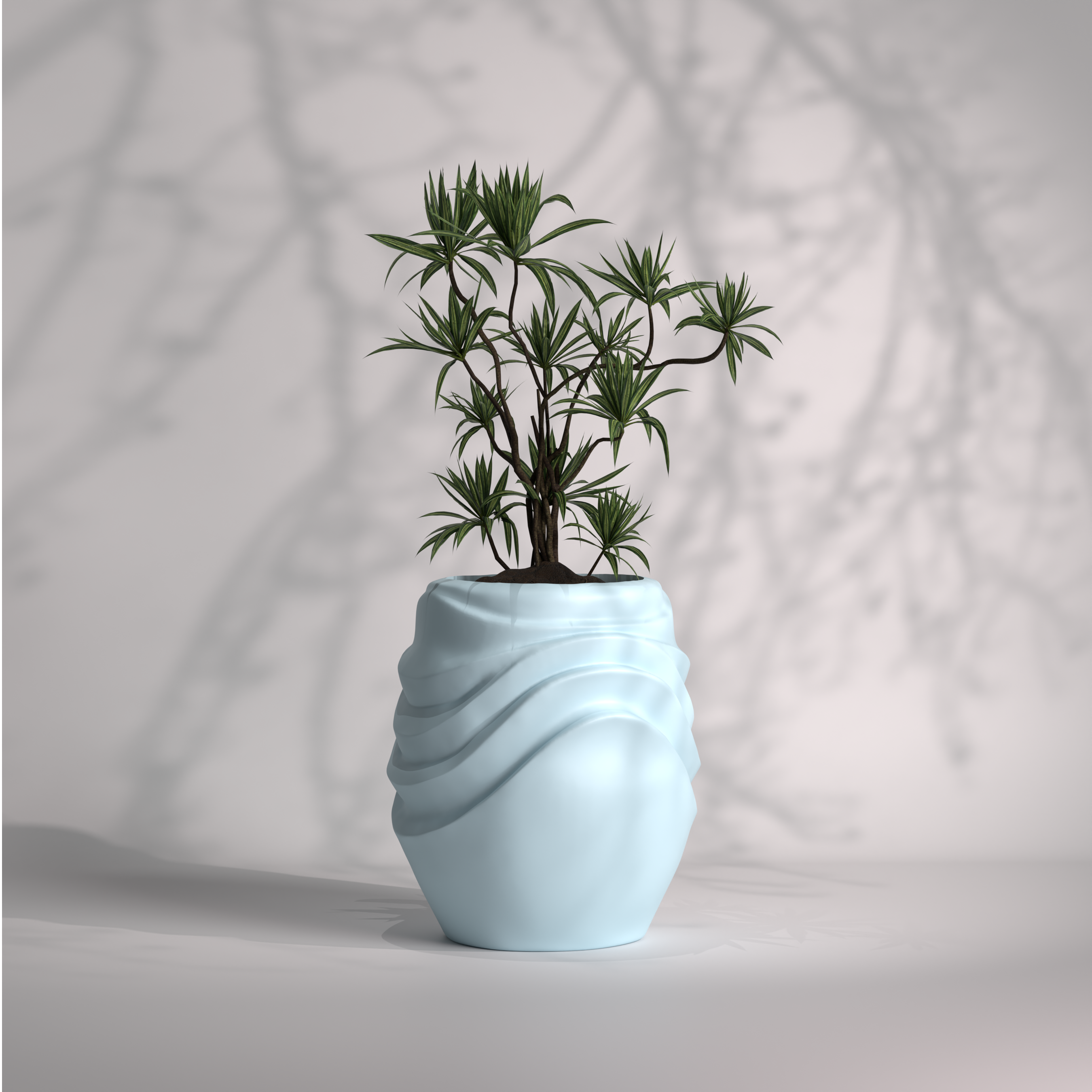 Wavesum - M | Modern FRP Planter