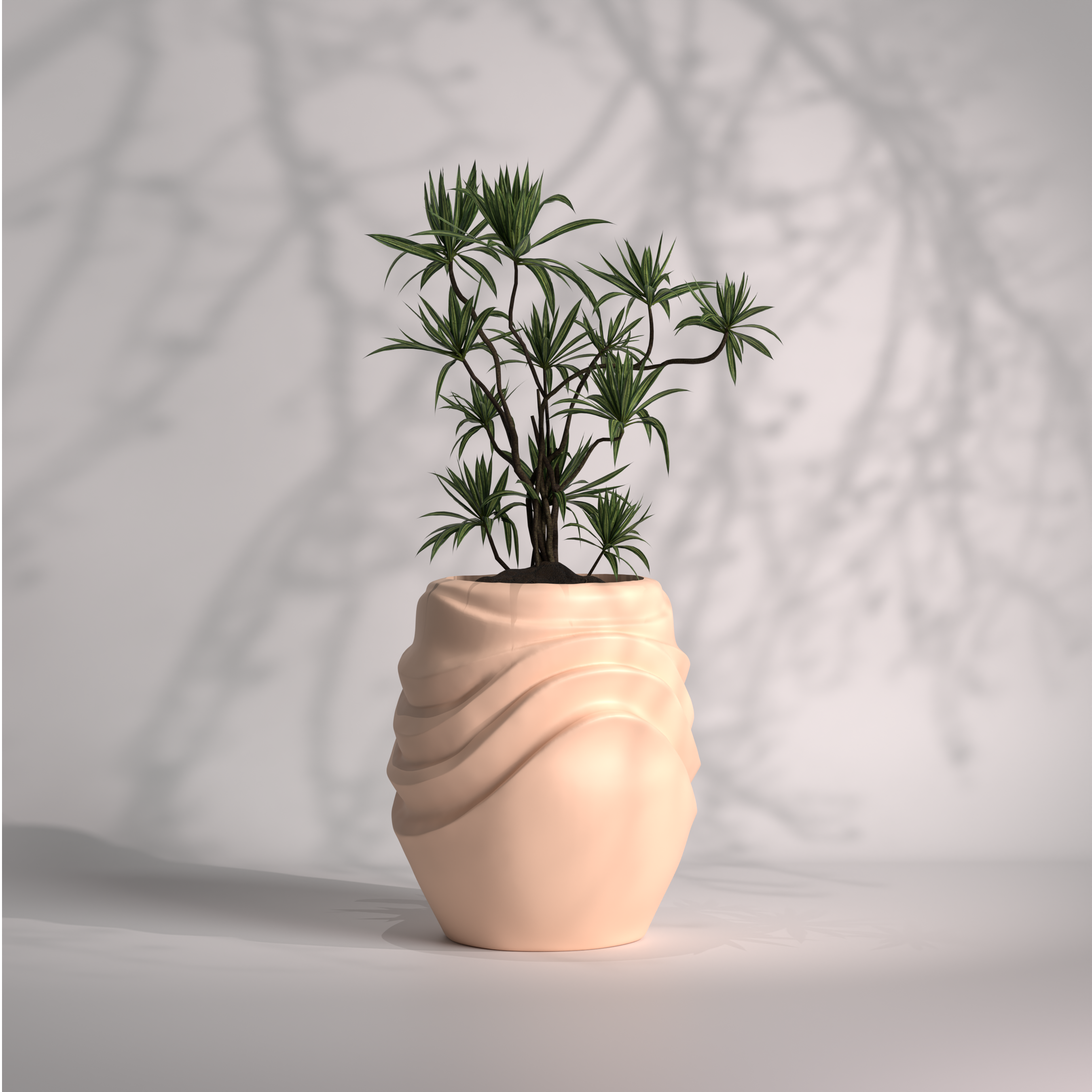 Wavesum - M | Modern FRP Planter