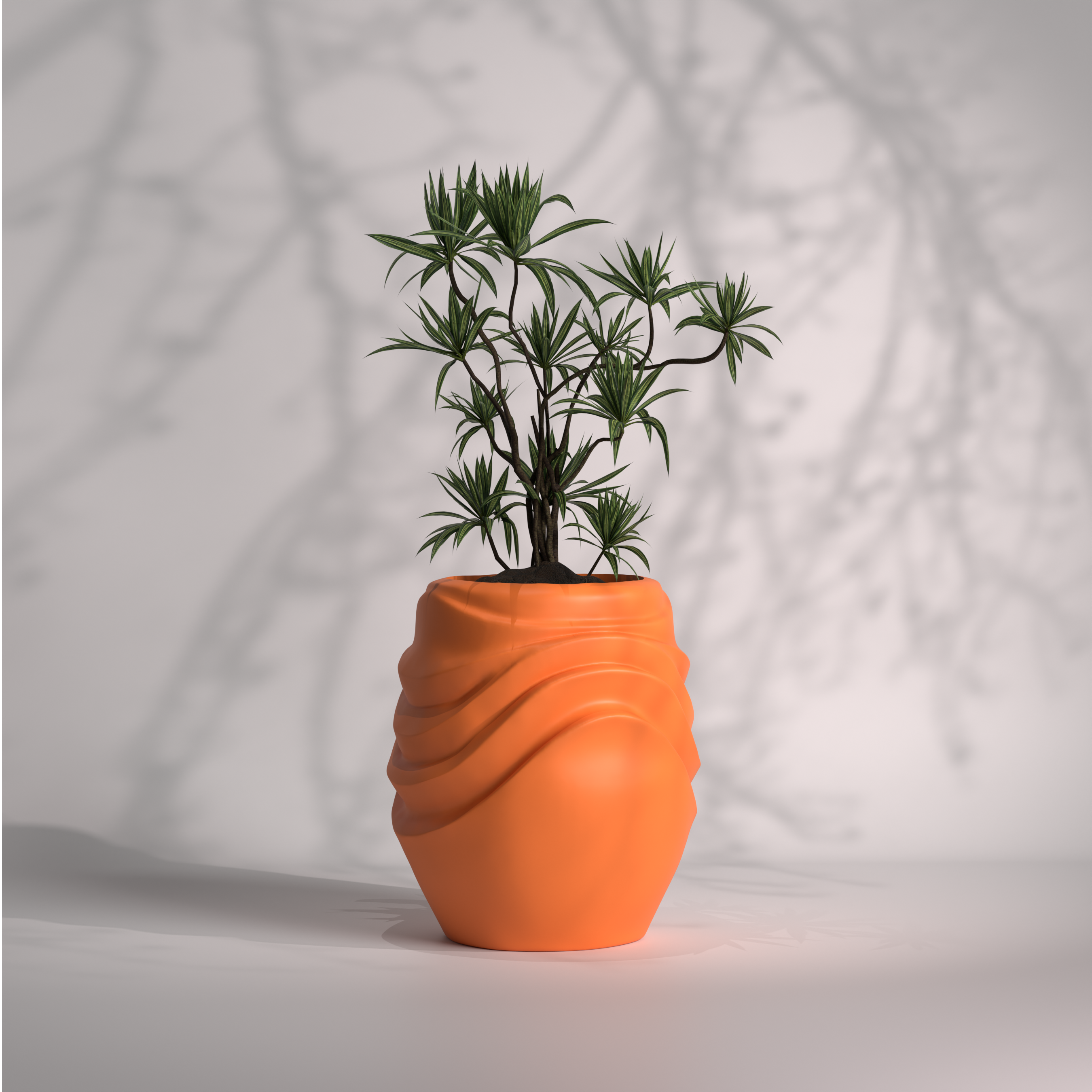 Wavesum - M | Modern FRP Planter