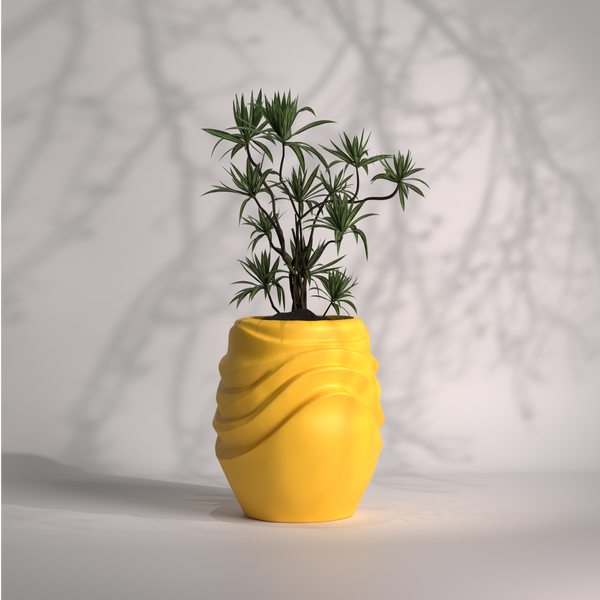 Wavesum - M | Modern FRP Planter