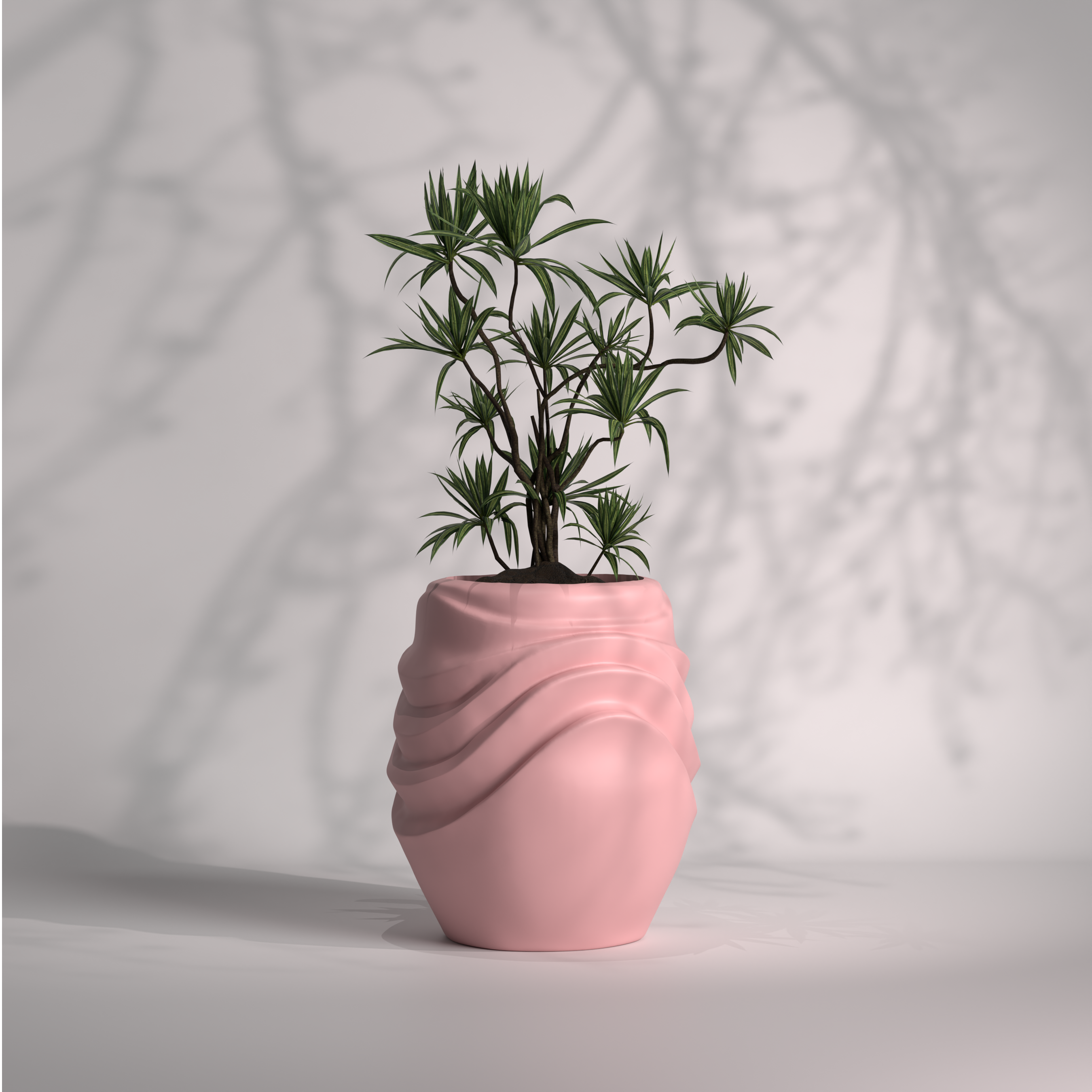 Wavesum - M | Modern FRP Planter